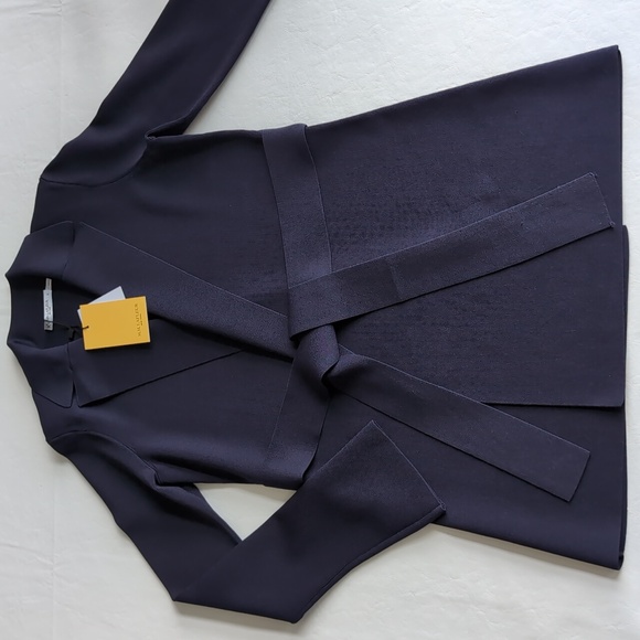 NWT MM LAFLEUR The Merritt Jardigan Jersey Blazer Navy Women's Size Small - Picture 3 of 12